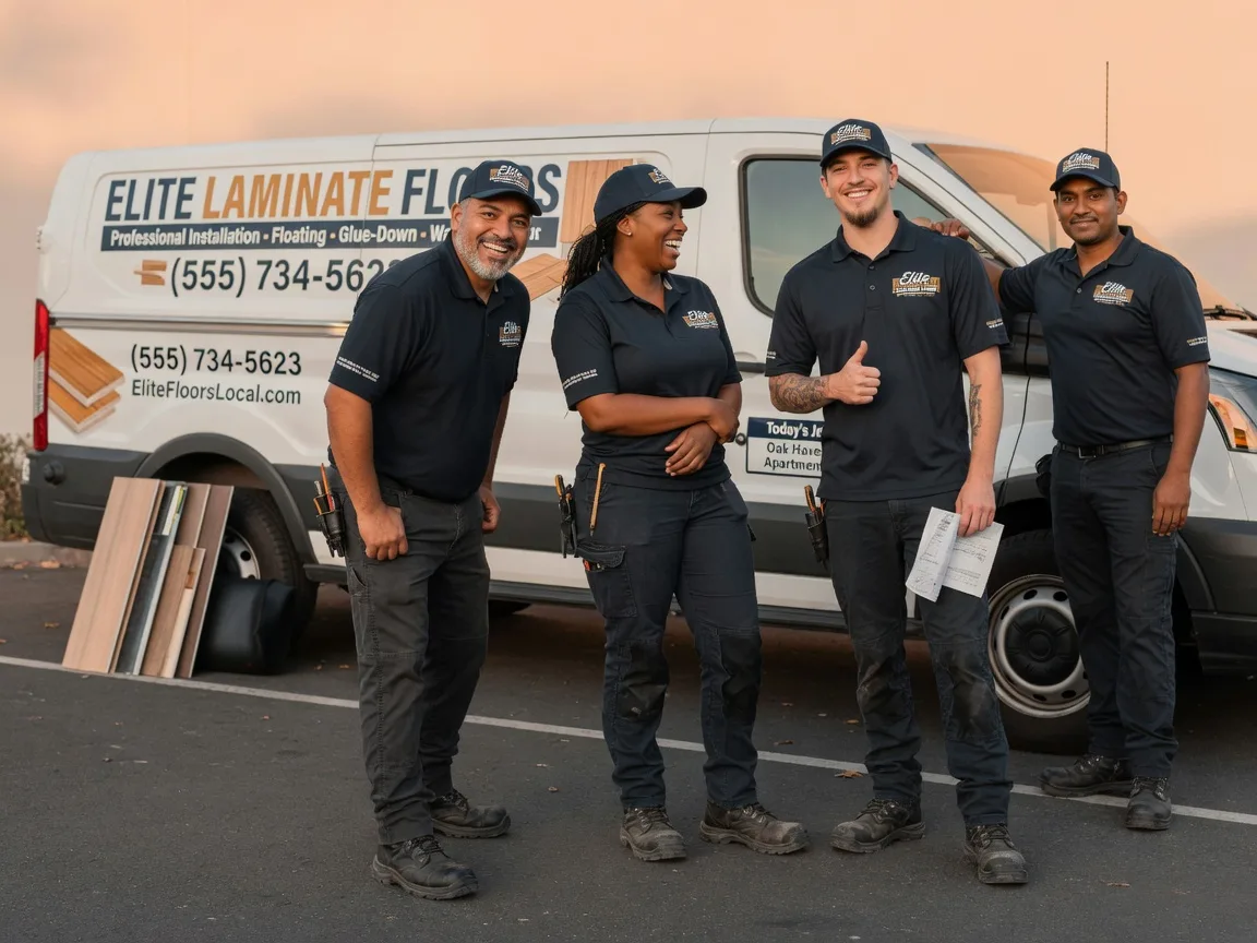 Laminate flooring installation company in Summit, SD